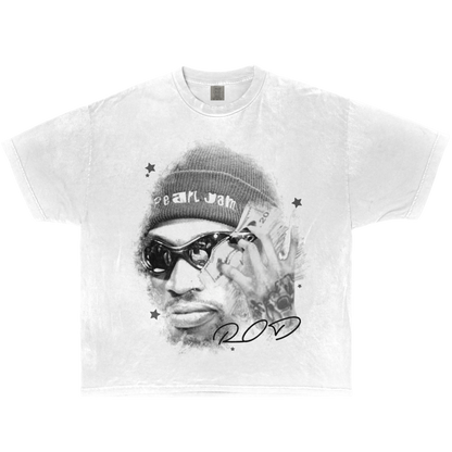 Camiseta cuadrada de Dennis Rodman Money Talk 2