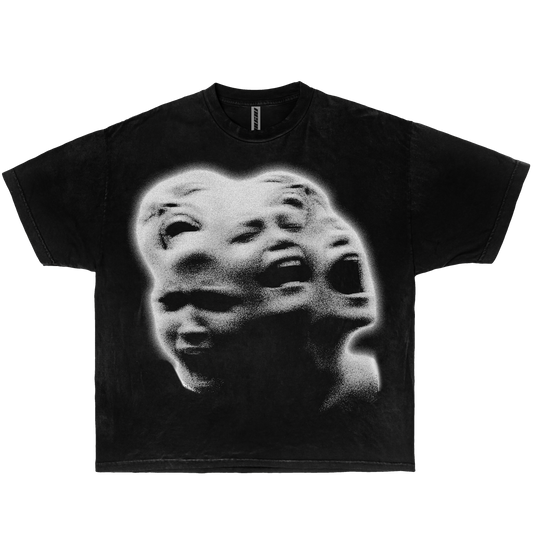 Camiseta teñida en prenda Neniom Screamo