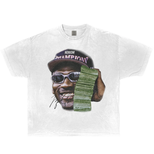 Michael Jordan Money Talk Garment Boxy Camiseta Ropa de calle
