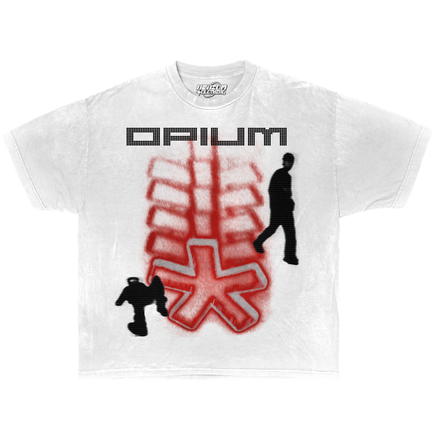 Camiseta teñida en prenda Neniom Opium Fade